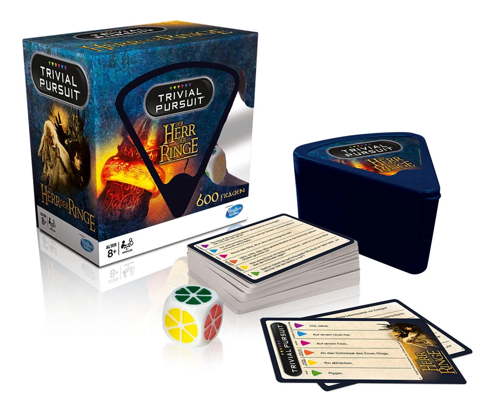 Trivial Pursuit Herr der Ringe Quizspiel Fragespiel Ratespiel Gesellschaftsspiel - Bild 2 von 2