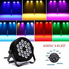 200W 18LED RGB Bühnenlicht DMX PAR Can Licht Disco Party DJ Lichteffekt Strahler