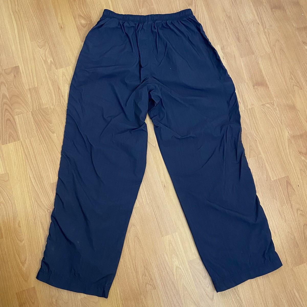パンツ 00s NIKE windbreaker pants navy Y2K Vintage Y2K Nike Pants Baggy Windbreaker Track Pants Lined