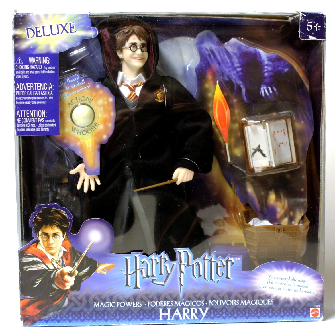 Harry Potter Magic Powers Harry Deluxe Action Figure Factory