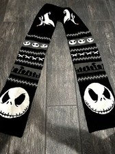 GENTLY USED NIGHTMARE BEFORE CHRISTMAS "JACK" SCARF