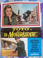 TOTO' E LE MOTORIZZATE FOTOBUSTA SOGGETTONE RISTAMPA ANN 70 Totò Mondaini NO DVD