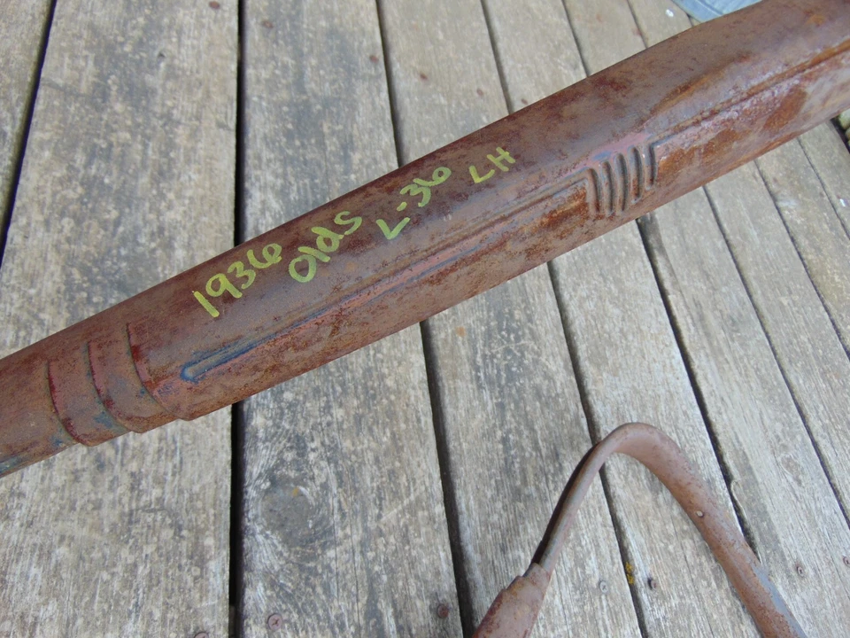 Oldsmobile L36 1936 4 puertas sedán puerta delantera adorno molduras par gm Foto 3 de 4