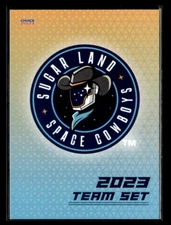 Checklist 2023 Sugar Land Space Cowboys Team Set