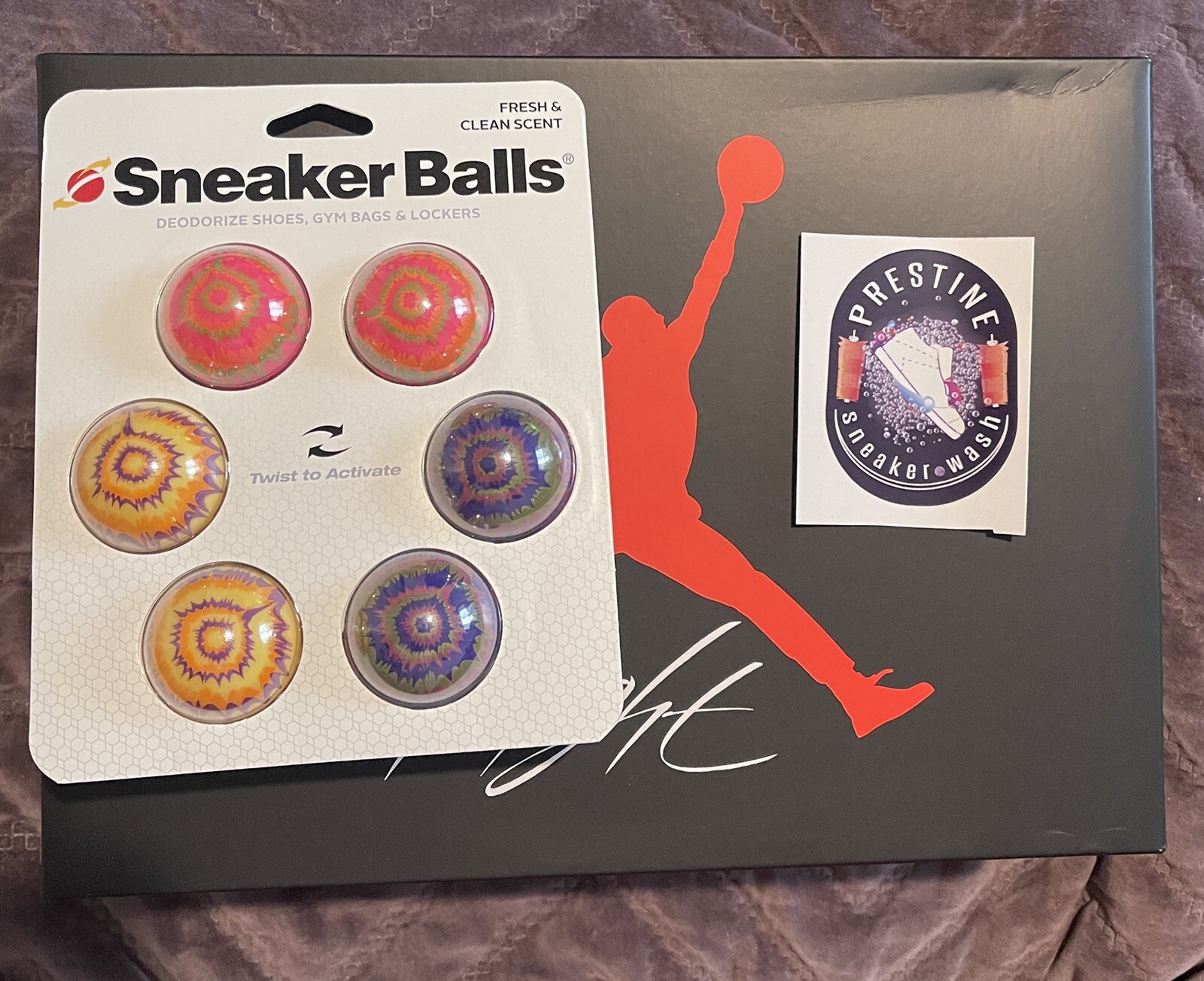 SNEAKER BALLS FRESH & CLEAN SCENT DEODORIZE SHOES GYM BAGS LOCKERS 6 PACK NEW eBay