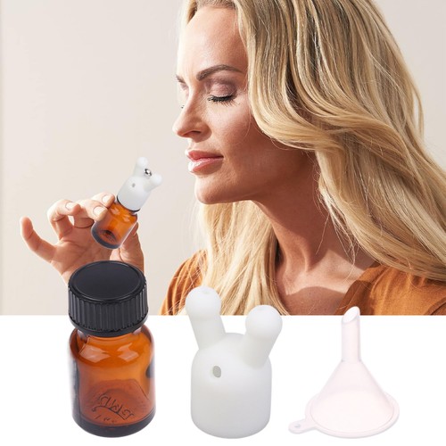 Leakproof Aroma Essential Oil Inhaler Cap Black Double Sole Essential Inhaler - Picture 11 of 12