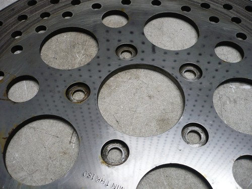 HD 01 ULTRA CLASSIC ELECTRA GLIDE FLHTCUI FRONT RIGHT LEFT BRAKE ROTOR DISC UNIT - Picture 20 of 24