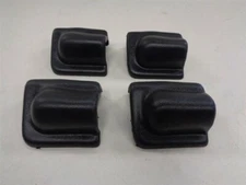 RANGER 7700323S / J179102 BLACK PLASTIC RAIL CAP SET OF (4) 3 1/4" X 3 1/2" BOAT