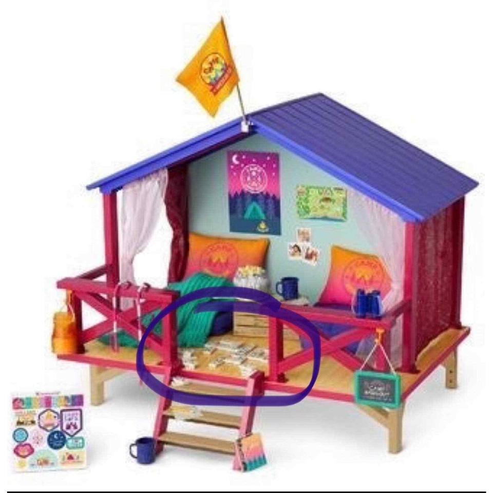 NEW American Girl Doll MINI DOMINOES Set 28 Toys Game Camp Hangout