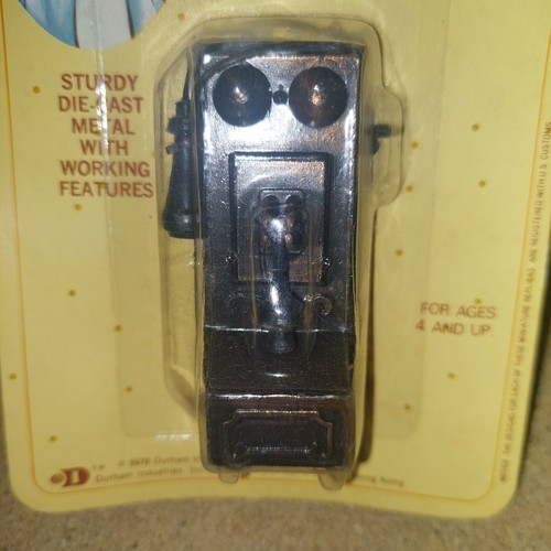 Vintage 1978 Durham Holly Hobbie No. 27 Wall Telephone Diecast Miniature - Picture 3 of 7