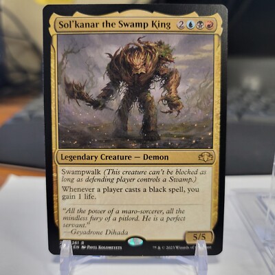 MTG Sol'kanar the Swamp King Dominaria Remastered 200/261 Regular Rare