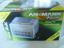 Ansmann Racing Charger with 5 connections up to 1.2A total charging new in box