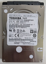 Toshiba Solid State Hybrid Drive MQ02ABF050H 500GB / 8GB NAND