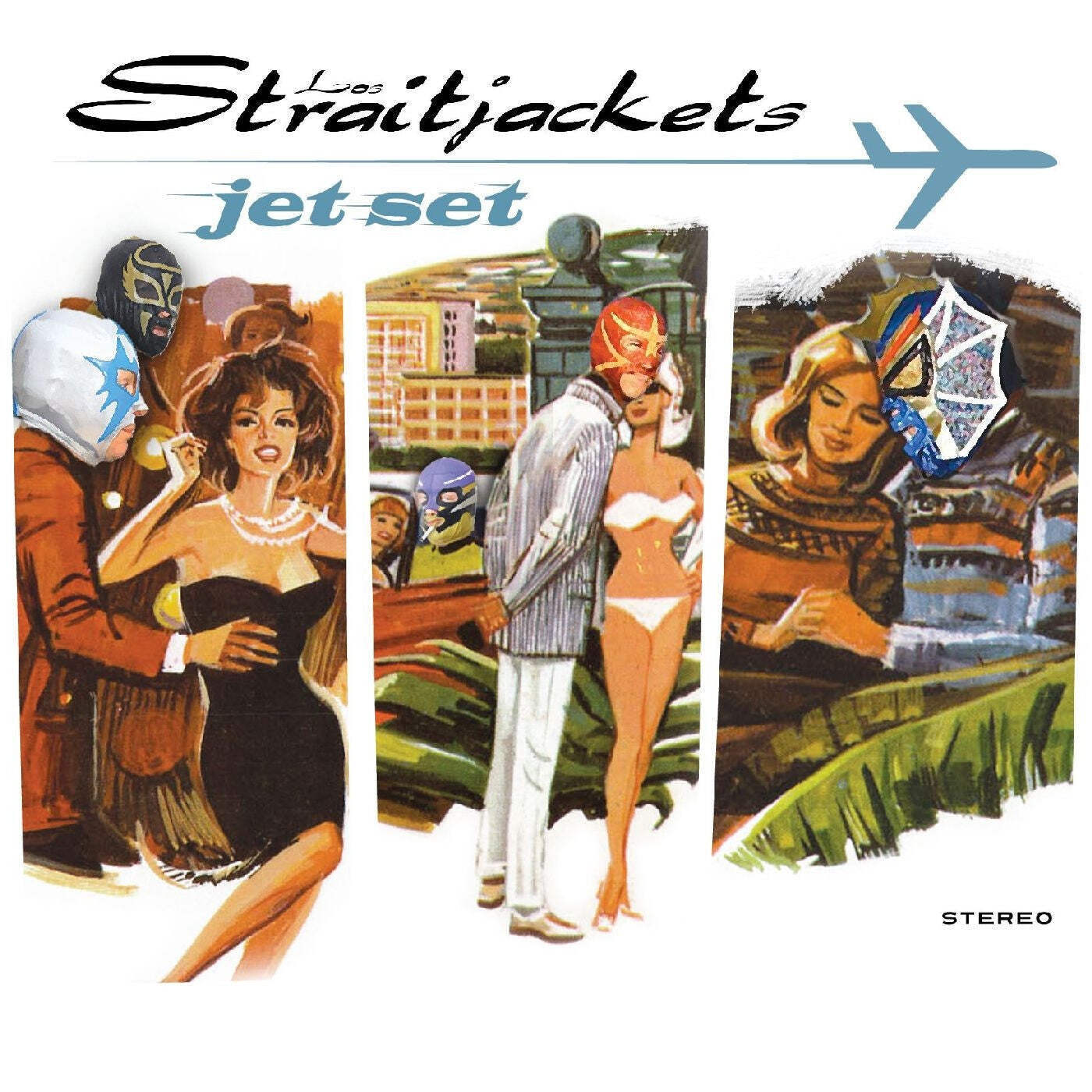 Los Straitjackets - Jet Set [Оранжевый винил] НОВЫЙ винил