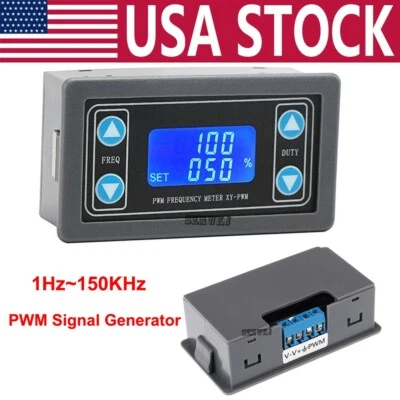 XY-PWM 1Hz~150KHz DC PWM Signal Generator Frequency Duty Cycle Adjustable Module