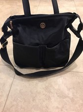 Tory Burch Nylon Diaper Bag, Black