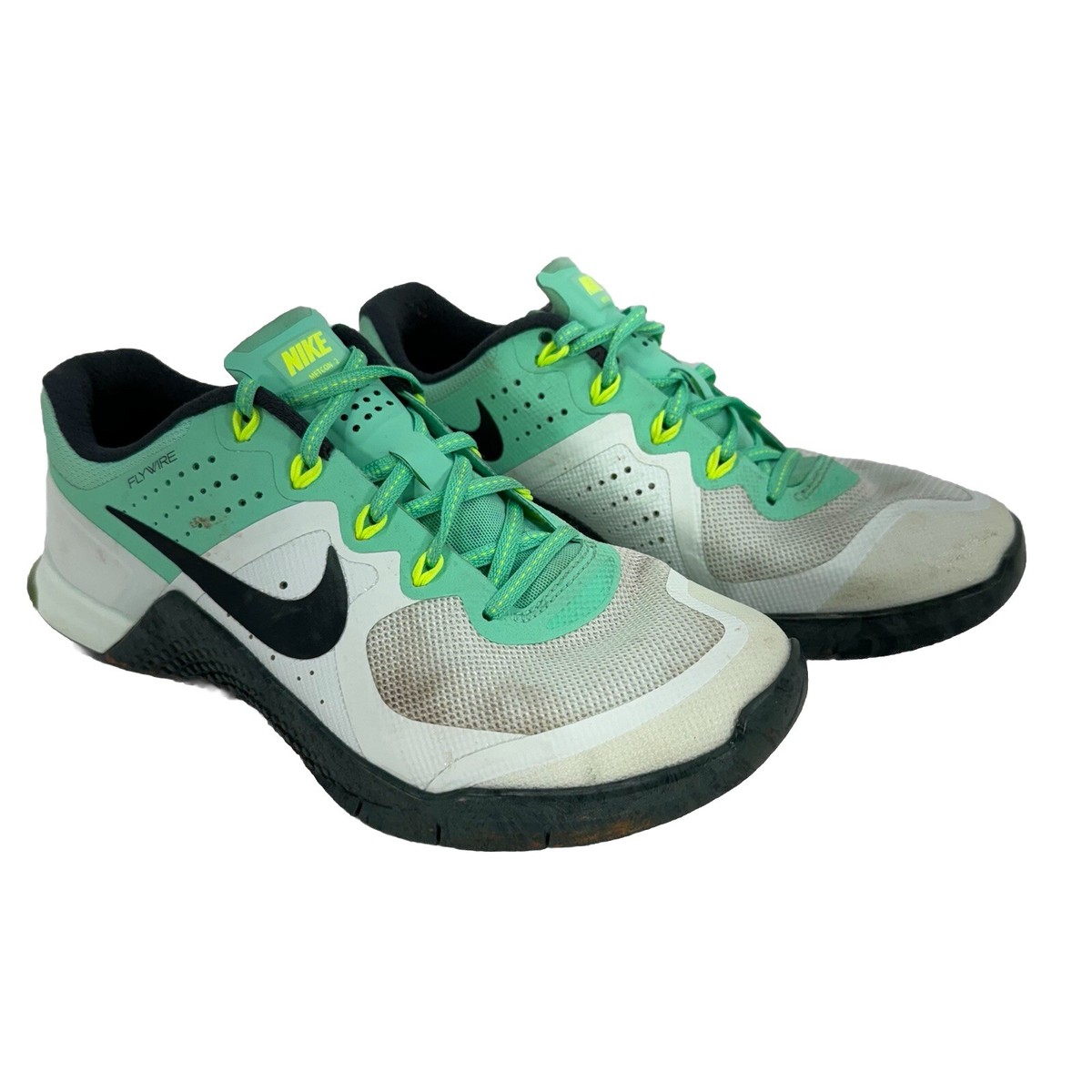 Nike Metcon Training Crossfit Shoe Women's Size Green Glow 821913-300