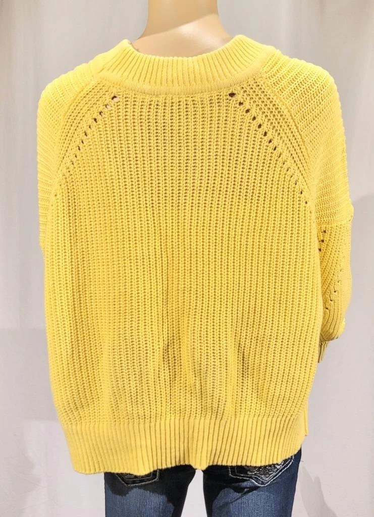 express yellow sweater