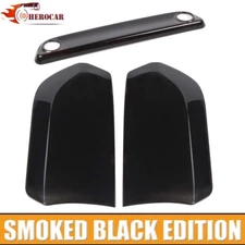🎄Smoked Black Rear Tail Light /Brake High Lamp Cover Trim For Chrysler 300 15+