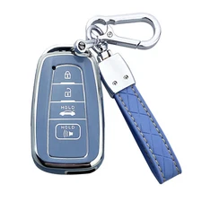 Yuebutor Key Fob Cover Case Fit for Toyota 2019-2023