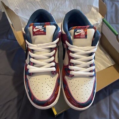 Size 9.5 - Nike Dunk Low Pro SB x Parra Abstract Art 2021 | eBay