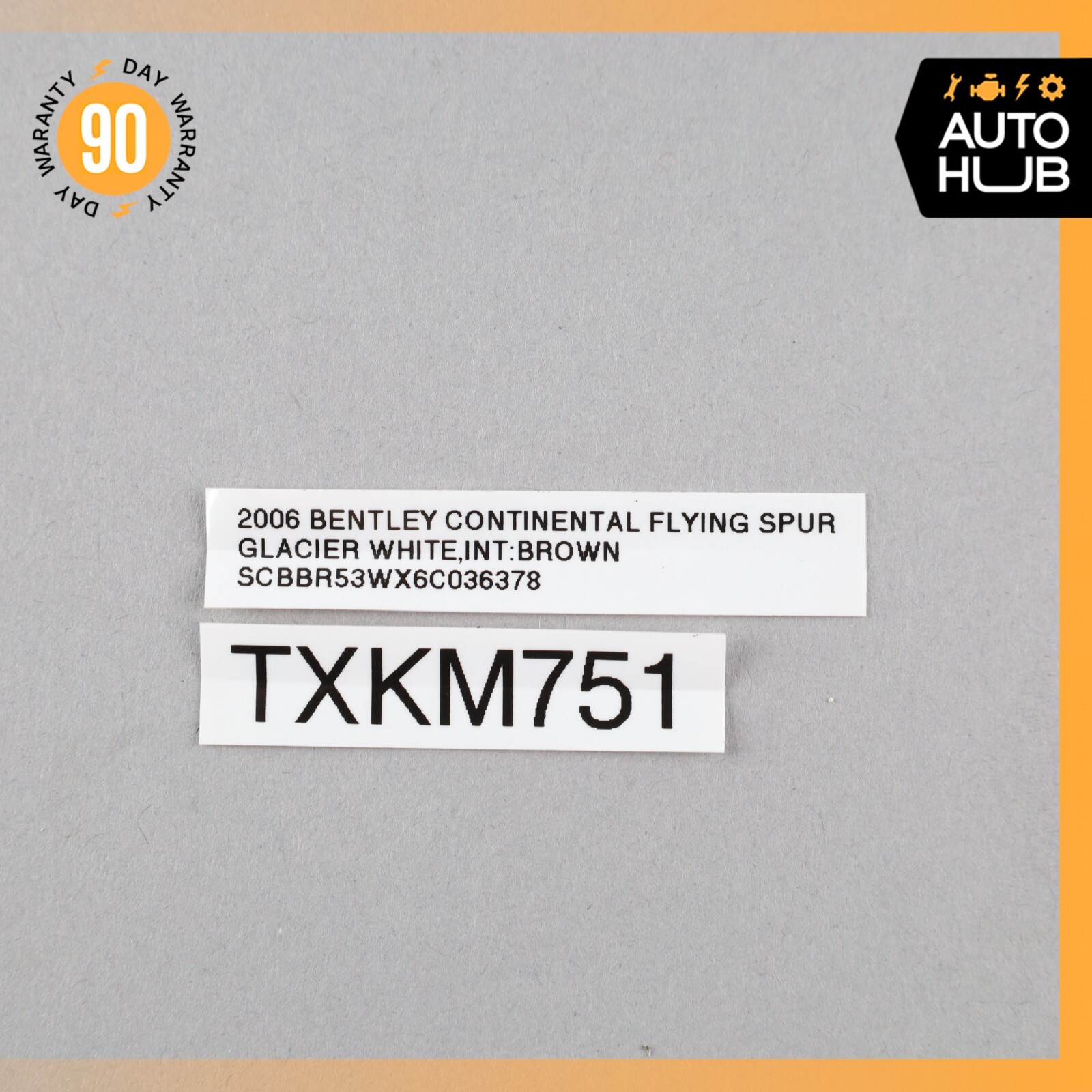 06-13 Bentley Continental Flying Spur Fuel Filler Gas Tank Door Flap Lid OEM 58k
