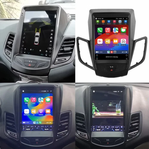UPGRADE 9.7" For Ford Fiesta 2009-2016 CarPlay Android 13 Car Stereo Radio GPS - Picture 2 of 18