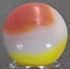 Vintage Vitro All-Red Marble .61 Inches Near-Mint Condition Combined Shipping