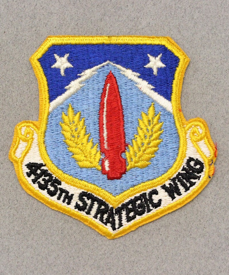 4135th Strategic Wing - Air Force Patch 2438 | eBay