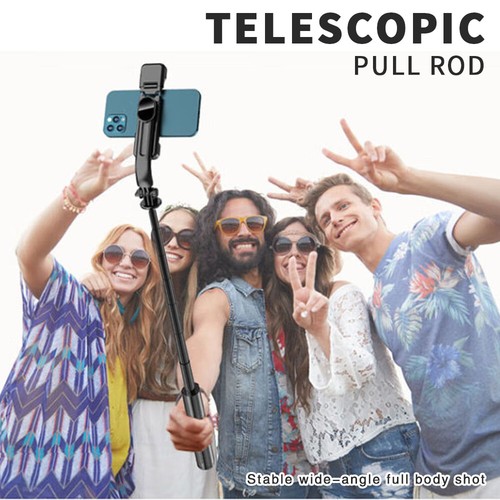 106CM FLEXIBLE MOBILE PHONE TRIPOD HOLDER STAND SELFIE STICK BLUETOOTH REMOTE - Picture 7 of 15
