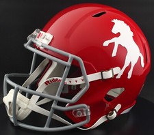 SOUTHERN METHODIST SMU MUSTANGS NCAA Riddell Speed AUTHENTIC Football Helmet