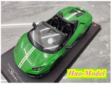 MR 1:18 Lamborghini Huracan EVO Convertible Resin Diecast Model Car Collection