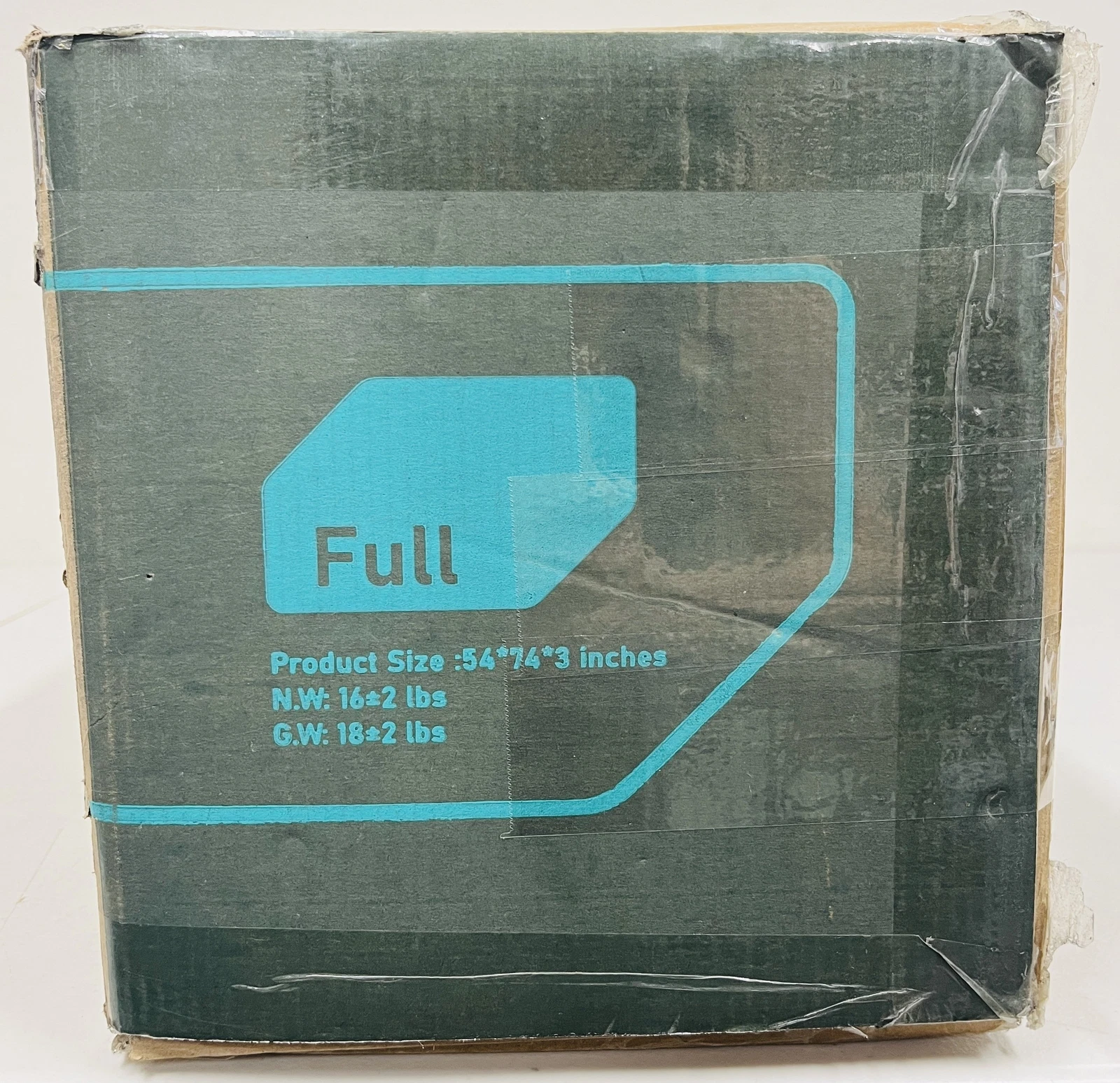 Linsy Living - 3" Full Sized Mattress Topper - New In Box