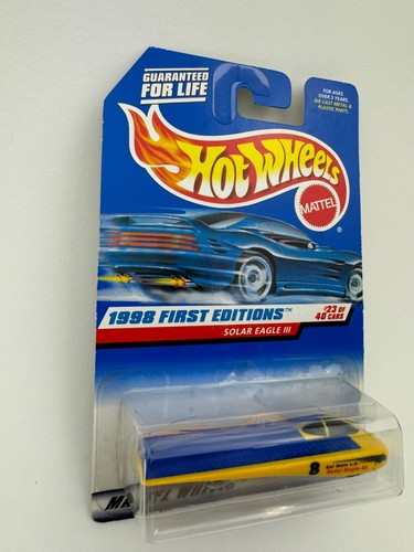 Hot Wheels 1998 First Editions Solar Eagle III Vintage 1997 - Picture 2 of 7