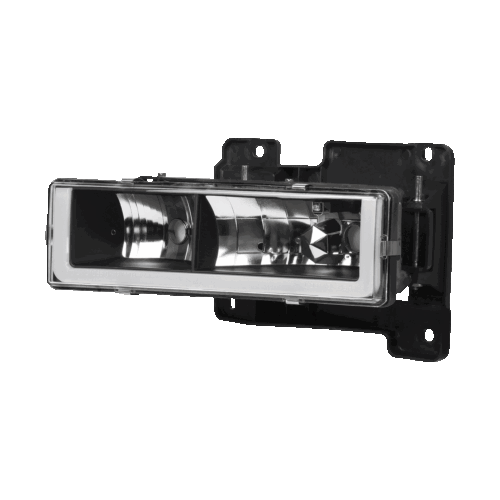 Faros LED DRL negros para Silverado Tahoe C10 C/K 1500 2500 3500 1994-1998 - Imagen 8 de 12