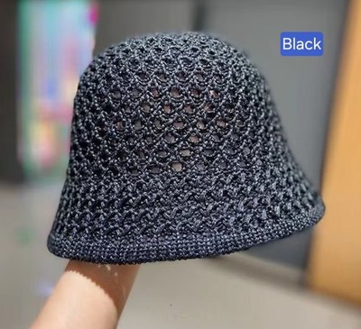 Girls Sun Hat Wide Brim Floppy Summer Hats For Women Beach Panama Straw Dome Wea