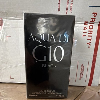 Aqua Di G10 Black Eau de Parfum Natural Spray 100 ml / 3.4 fl oz Regular Size