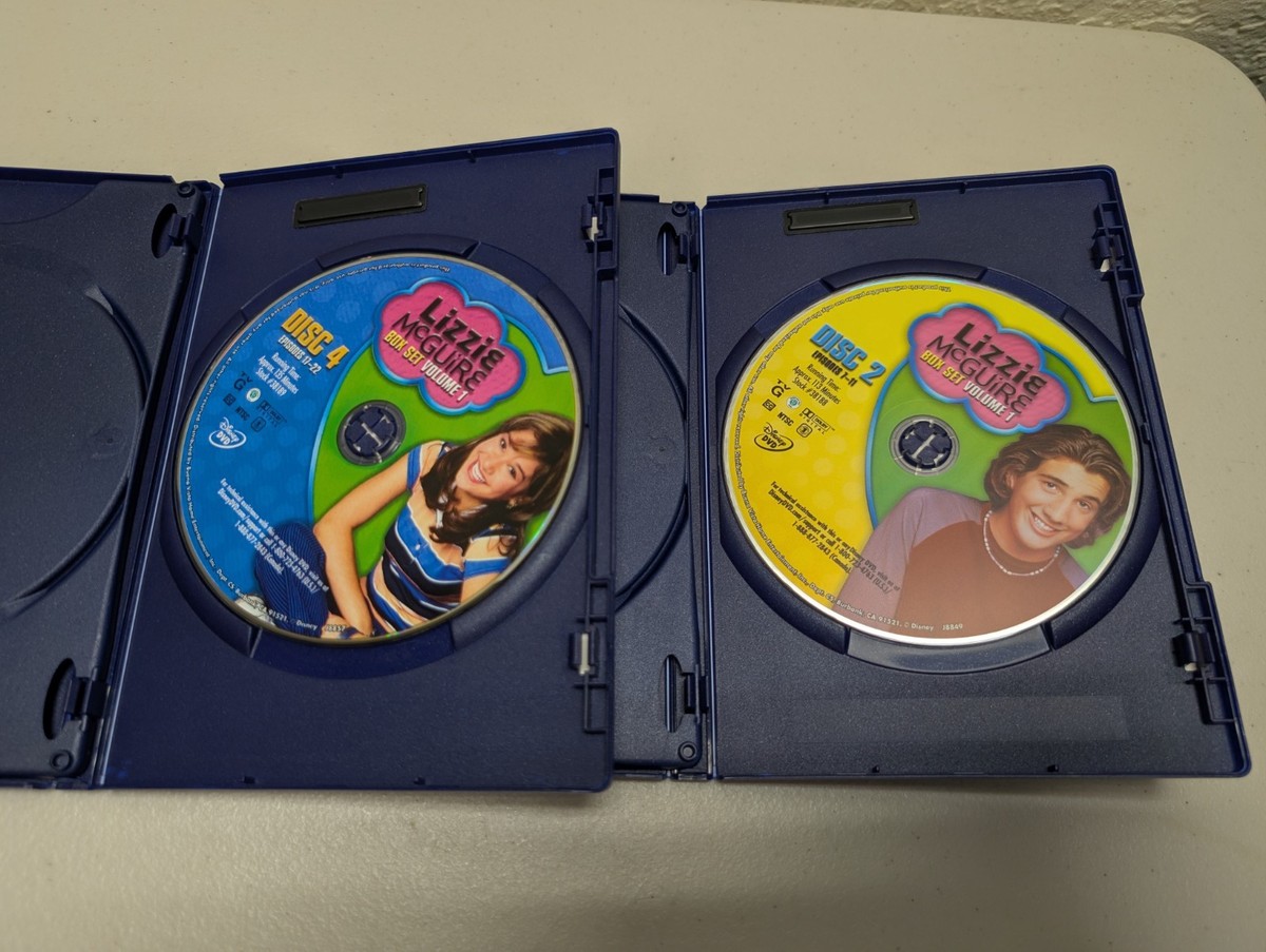 Lizzie McGuire Box Set Volume 1 First 22 Episodes On 4 DVDs | eBay