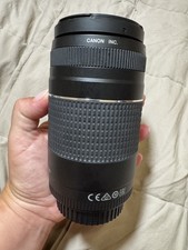 Canon EF 75-300mm f/4-5.6 III Telephoto Zoom Lens - Clean Glass - Tested