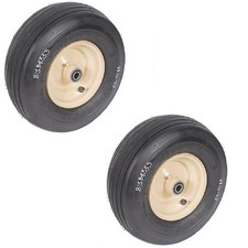 Qty 2 13 X 5 X 6 Tubeless Tan Wheel Fits Grasshopper Replaces 483861