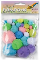 Folia Pompons 100 StüCk GrößEn Und Farben Sortiert 100 StüCk