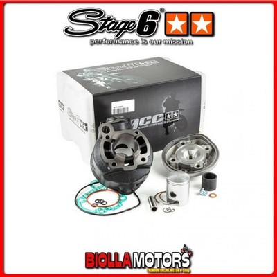 ZYLINDERKIT STAGE6 50CC STREETRACE GHISA GRIGIA MINARELLI AM6 D.39 SP.12