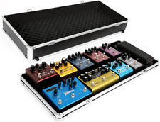 Guitar Multi Effect Pedal Case 27.5X11.6X4.2I...