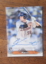 2024 Topps Stadium Club Autographs Colt Keith RC #SCBA-CK Detroit Tigers