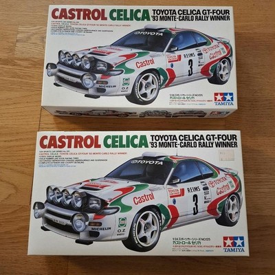 Tamiya 1/24 Celica GT-Four '93 Monte Carlo Model Kit Set of 2 Unassembled