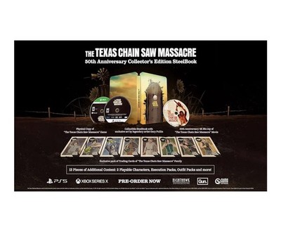The Texas Chain Saw Massacre 50th Anniversary Collector's Ed. SteelBook Xbox X