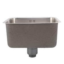 Bar Sink Rectangular Undermount Kitchen Sink Stainless Steel Under Counter BAJ