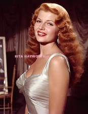RITA HAYWORTH #370 COLORIZED PHOTO 11 X 8.5 SHIPS FREE RITA HAYWORTH #370 COLORIZED PHOTO 11 X 8.5 SHIPS FREE