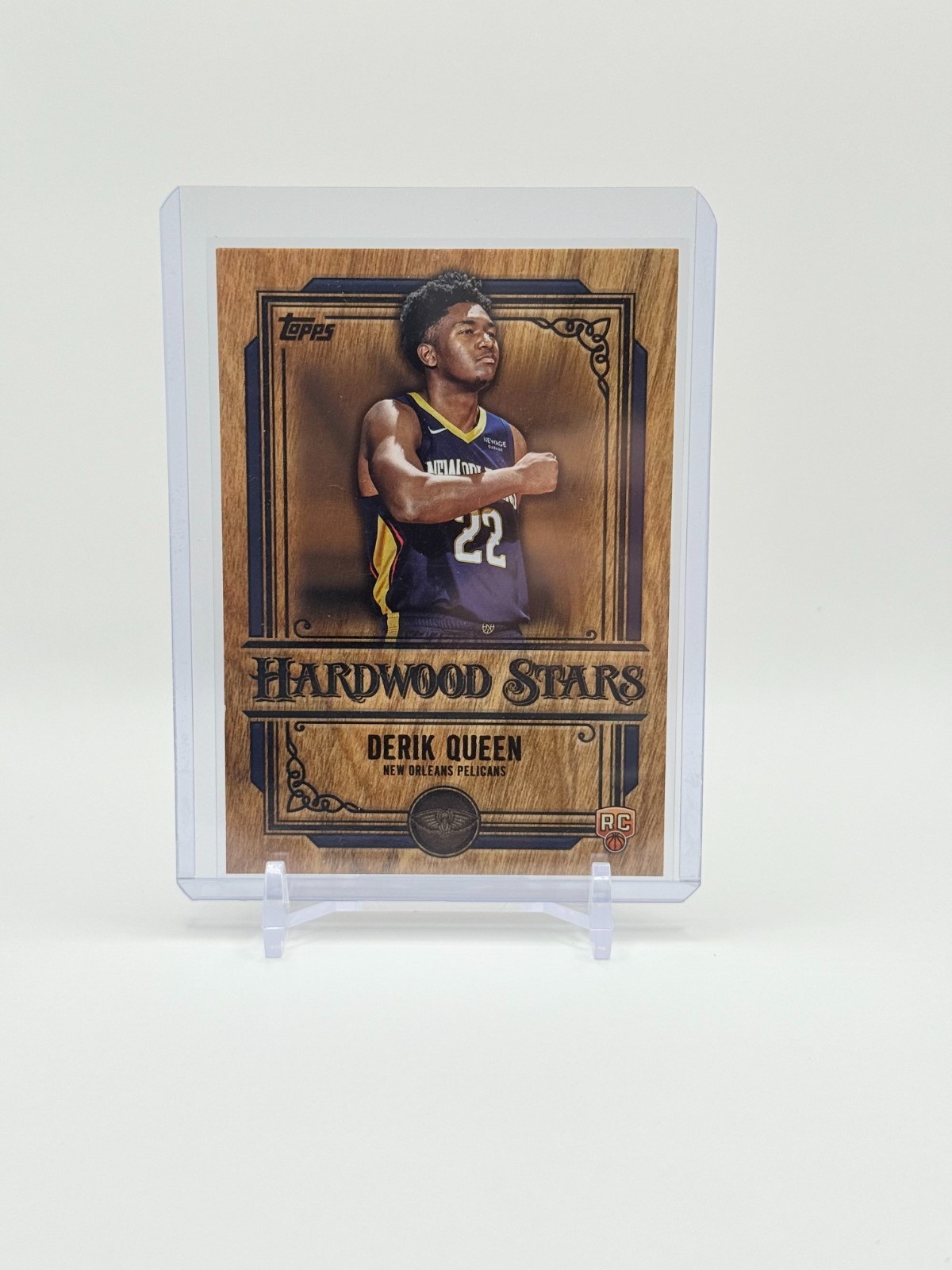 2025-26 Topps Derik Queen Hardwood Stars Pelicans (RC) HS-19 Case Hit SSP