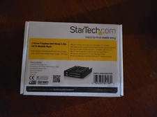 Startech 2 Drive trayless Hot Swap 2.5 Inch SATA mobile rack